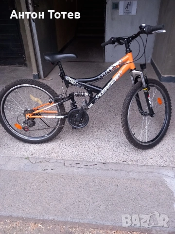 Велосипед 24ц,21скорости 2годишен 