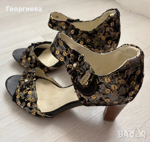 Нови Сандали естествена кожа 38 н., снимка 2 - Сандали - 55499310