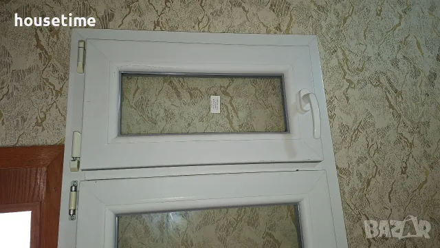 Запазена PVC Врата с Прозорче / Дограма, снимка 2 - Дограми - 55492577