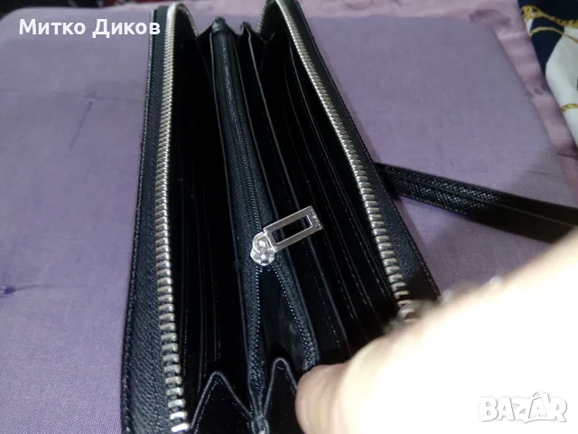 Guess марков клъч портфейл кожен отличен 205 х 100мм като нов, снимка 11 - Портфейли, портмонета - 55573437
