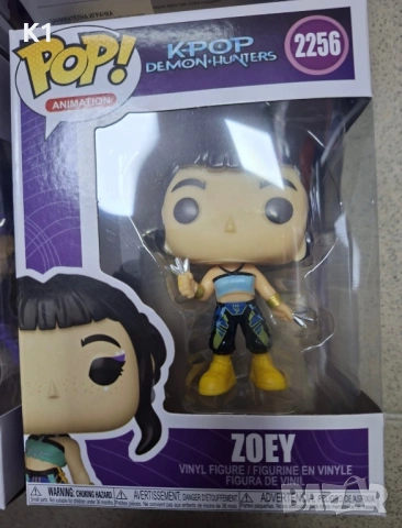 Funko Pop фигурки K-Pop Demon Hunters Rumi/Mira/Zoey/Jinu, Фънко Поп фигурка Руми/Мира/Зоуи/Джину, снимка 3 - Фигурки - 54448374