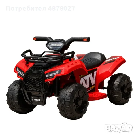 Детско акумулаторно ATV J320 6V – LED светлини, USB музика и офроуд приключения за деца 1.5–4 години, снимка 6 - Електрически играчки - 55532004