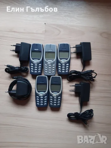 NOKIA 3310 мобилни телефони работещи, без батерии и със зарязни у-ва 4 броя, снимка 10 - Nokia - 55430778