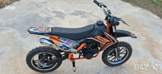 Детски бензинов кросов мотор. 49cc, двутактов двигател , снимка 13 - Други - 54635760