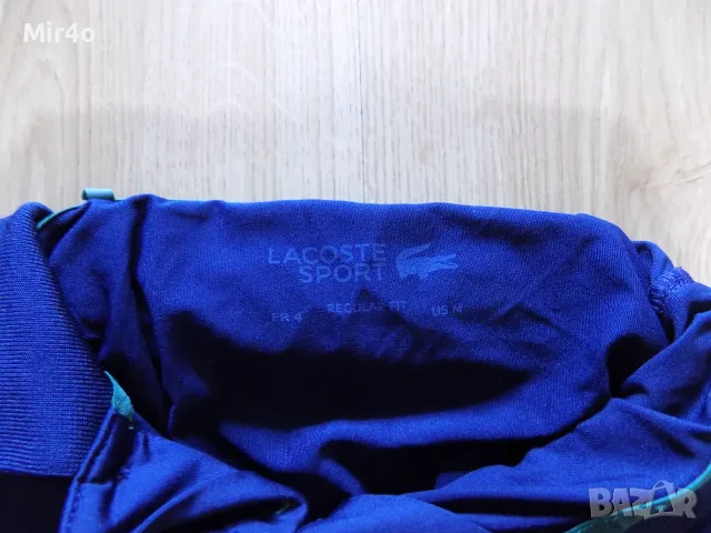 тениска lacoste sport тенис риза блуза потник фанела худи оригинална мъжка M, снимка 6 - Спортни дрехи, екипи - 55422814