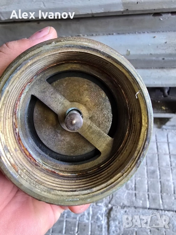 Месингов възвратен клапан 2", снимка 3 - Други стоки за дома - 54308042