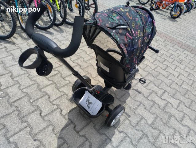 BYOX Детска триколка SPACE оранжев, снимка 5 - Други - 54493823