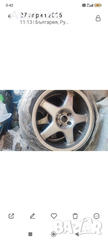 Джанти 17 BORBET 5X112, снимка 7 - Гуми и джанти - 54336292