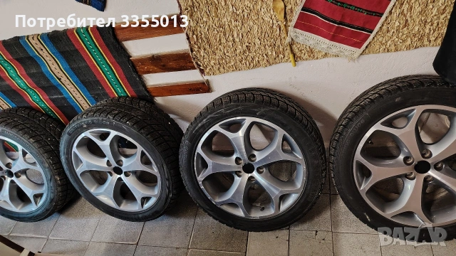 Джанти с гуми 18 цола 5x108, снимка 6 - Гуми и джанти - 54262764