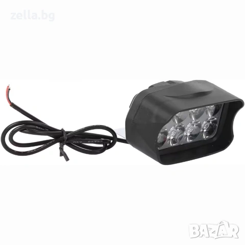 Универсален LED фар проектор 12W 3000LM 12-85V за мотоциклет, велосипед, тротинетка, ATV, IP65 10109, снимка 7 - Лед осветление - 54657837
