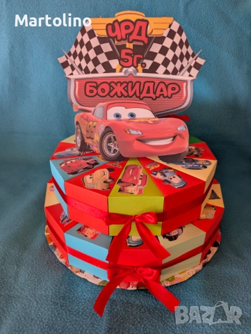 Картонена торта Мики Маус, снимка 3 - Други - 54664705