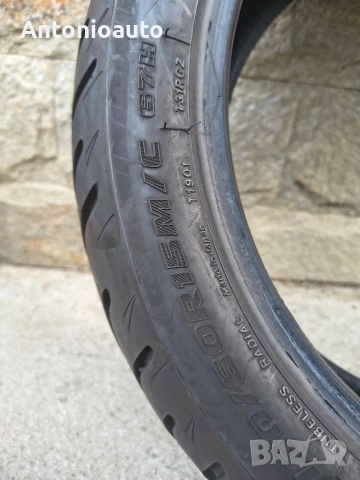 160 60 15 задна гума за скутер BRIDGESTONE Battlax Sport Touring T31 67H , снимка 9 - Гуми и джанти - 55125424
