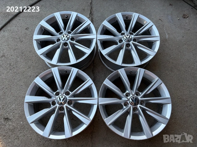 4 броя алуминиеви джанти за Volkswagen Tiguan 17, снимка 4 - Гуми и джанти - 54428615