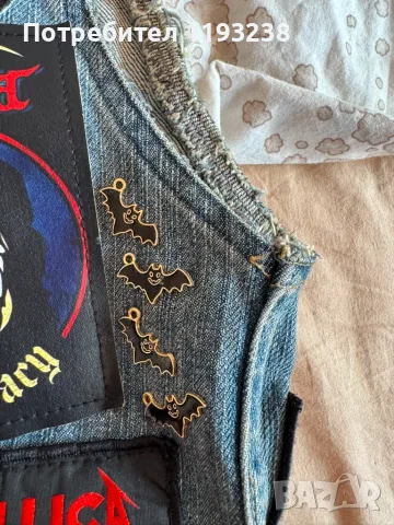 Battle Jacket(хеви метъл),Heavy metal елек(нашивки,значки), снимка 10 - Якета - 55015296