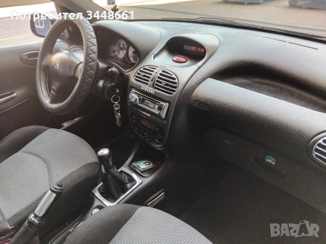 Продавам Пежо 206, снимка 18 - Автомобили и джипове - 54907215