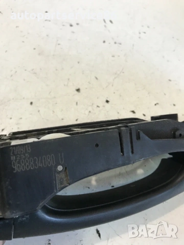 Външна дръжка за предна дясна врата черна за Citroën C4 B7 (2014) 9688834080 75000 км, снимка 3 - Части - 54503558