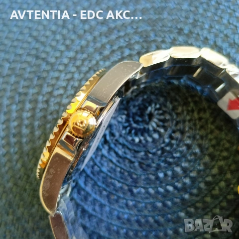 Часовник Invicta Prodiver 100м, механизъм Seiko/Hattori/TMI, корона на винт, 43мм, синьо-зелен, снимка 6 - Мъжки - 54582280