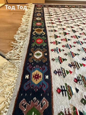 Чипровски килим Саксиите , снимка 6 - Килими - 54313294