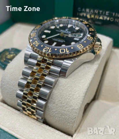Rolex GMT-Master II 40mm 'Bumblebee' Two-Tone Yellow Gold Jubilee Automatic Различни Варианти, снимка 4 - Мъжки - 54060860