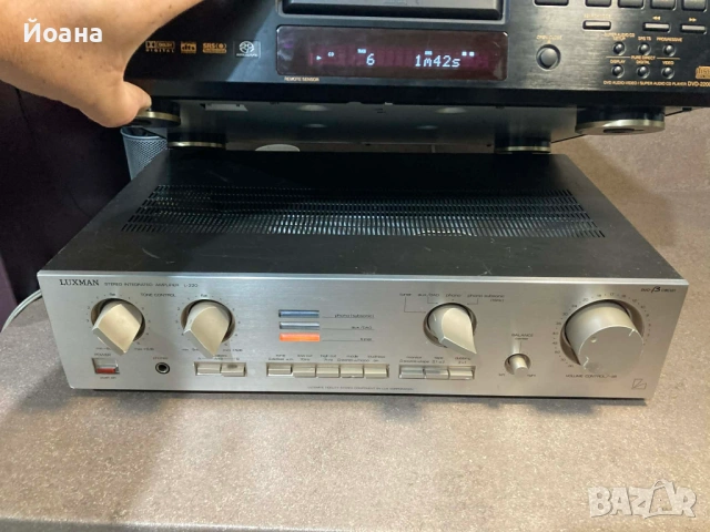 Luxman L 220, снимка 10 - Ресийвъри, усилватели, смесителни пултове - 54339266