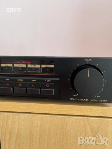 Рядък японски усилвател Toshiba SB-M17, снимка 4 - Ресийвъри, усилватели, смесителни пултове - 54592505