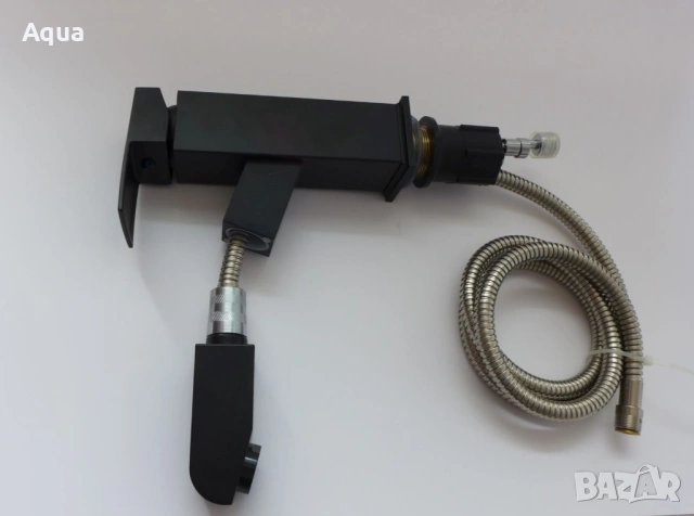 Cмесител с изтеглящ се чучур за кухня, баня (G2D6) - ликвидация, снимка 2 - ВИК - 54173978