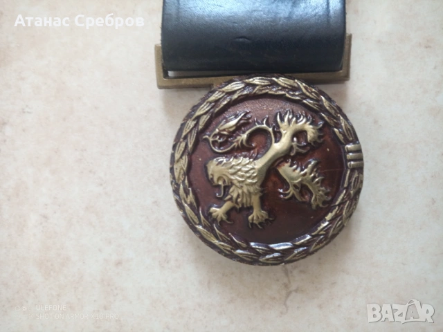 Офицерски параден колан, снимка 4 - Антикварни и старинни предмети - 54342741