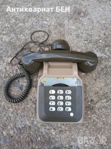 📞 РЯДКА НАХОДКА – ОРИГИНАЛЕН ДЪРЖАВЕН ТЕЛЕФОН THOMSON-CSF PTT – ФРАНЦИЯ 🇫🇷 , снимка 2 - Антикварни и старинни предмети - 55134470
