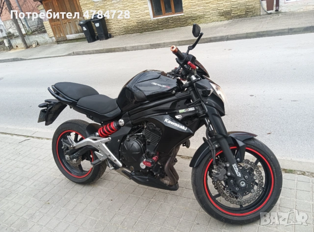 Продавам мотоциклет Kawasaki Er6N, снимка 5 - Мотоциклети и мототехника - 54081933
