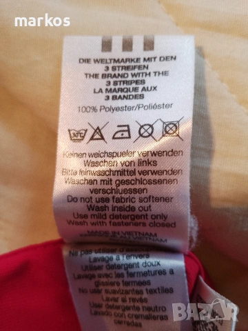 Оригинален дамски спортен панталон ADIDAS Capri / Y2K Винтидж (Размер M), снимка 5 - Дънки - 55148771