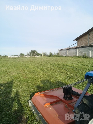 Косене с мулчираща косачка на овощни градини, парцели и други. Цена 40€ на декар 0886167714 