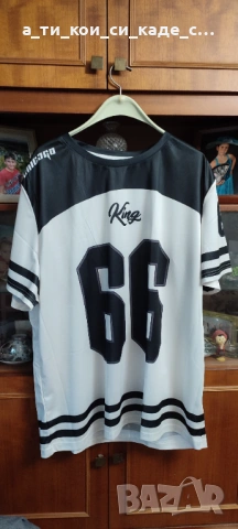  Чисто нова голяма мъжка тениска 5XL