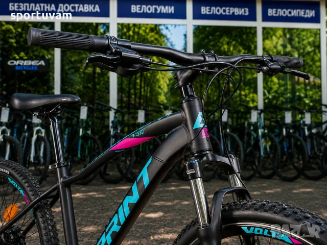 НОВ Планински Велосипед Maverick Lady 27.5 Black Matte / Reseda Violet - БЕЗПЛАТНА ДОСТАВКА, снимка 7 - Велосипеди - 55390451