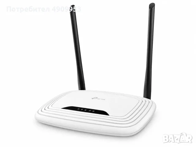 TP-Link TL-WR841N – безжичен Wi-Fi рутер, 300 Mbps, снимка 3 - Рутери - 55569853