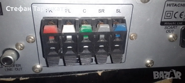 усилвател със радио тунер Hitachi DVD player , снимка 12 - Ресийвъри, усилватели, смесителни пултове - 54445794