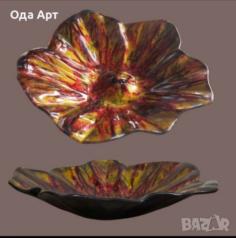 Чиния/ваза/купа, стъкло 