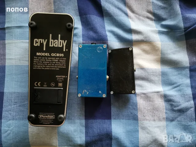 guitar effects -Wampler ego /cry baby /dunlop line booster , снимка 2 - Китари - 55427346
