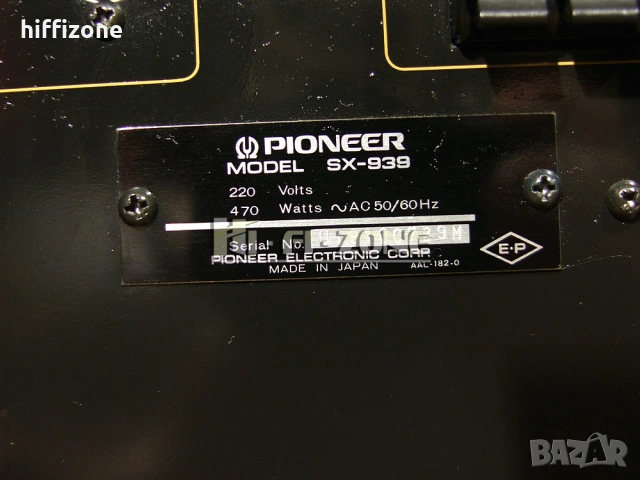 Ресивър    Pioneer sx-939 , снимка 11 - Ресийвъри, усилватели, смесителни пултове - 54041195