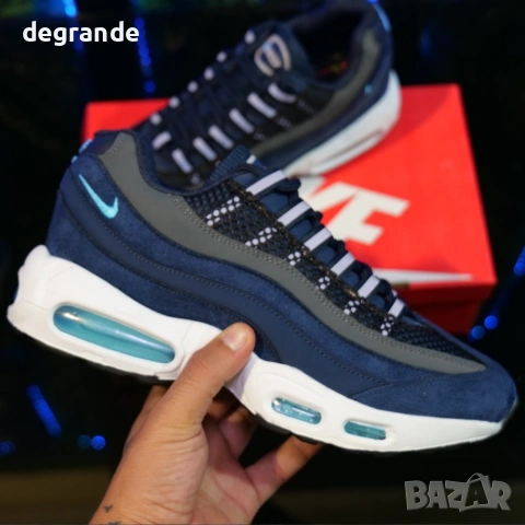  👟Nike Air Max 95 Blue, снимка 3 - Маратонки - 54744522