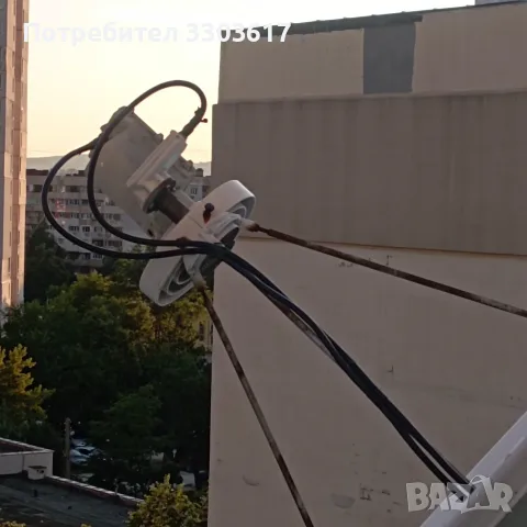Продавам сателитен комплект-чиния 180см, комбиниран конвертор ,18инч мотор ,приемник , снимка 2 - Приемници и антени - 55417168