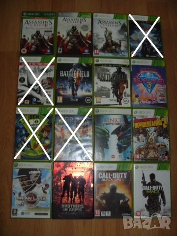 Игри и аксесоари за Xbox 360 Част 5 - 15.34 € / 30лв за брой