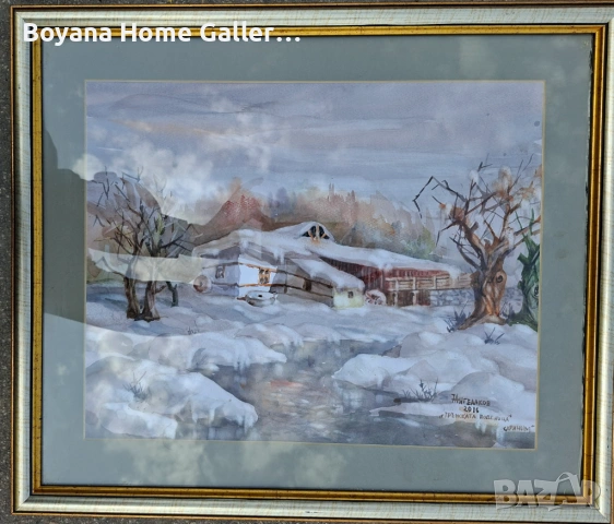 Картина Никола Ангелаков, снимка 6 - Картини - 54370355