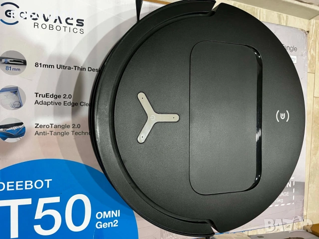 Прахосмукачка Робот ECOVACS DEEBOT T50 PRO OMNI GEN 2 15000Pa , снимка 11 - Прахосмукачки - 54540130