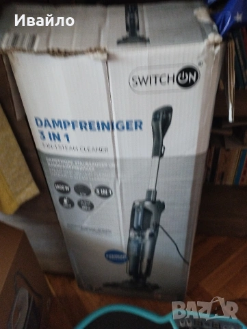 Продавам прахосмокачка с парогенератор и моп, снимка 2 - Прахосмукачки - 54355619
