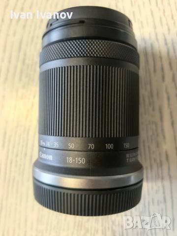 Продавам обектив Canon RF-S 18-150 f3.5-6.3 is STM, снимка 4 - Обективи и филтри - 54089751