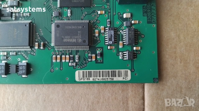 Meinberg GPS169PCI V2.0 GPS Clock for Computers Card , снимка 8 - Други - 54387530