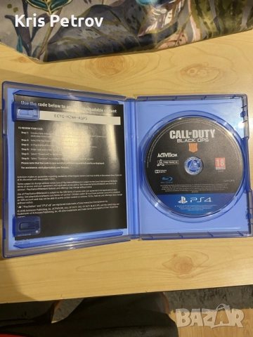 Игра За PS4 Call Of Duty Black Ops 4, снимка 3 - Игри за PlayStation - 55570884