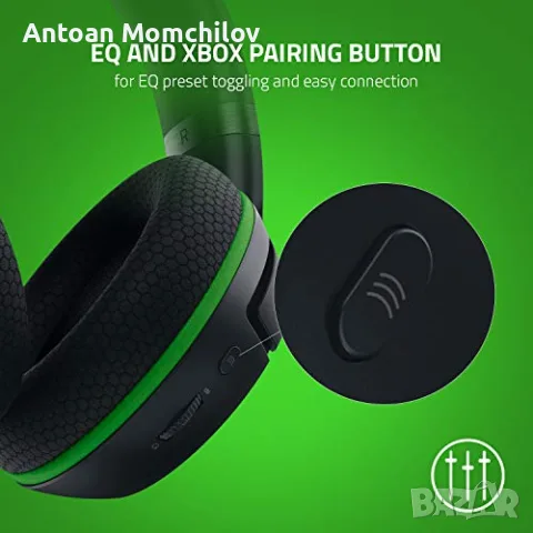 Безжични геймърски слушалки Razer Kaira Xbox Wireless 50 мм, снимка 2 - Слушалки за компютър - 55347806