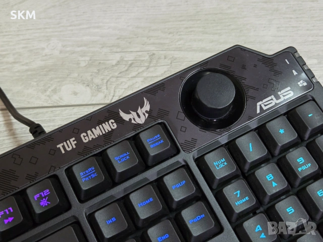 1г. ГАРАНЦИЯ Геймърска Клавиатура ASUS TUF Gaming K1 (RGB / Aura Sync) gaming keyboard асус туф к1, снимка 4 - Клавиатури и мишки - 54264584