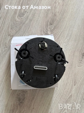 Робот прахосмукачка 3 в 1, 16x16x6см, с моп, автоматично зареждане, Wi-Fi/Приложение, бяла!, снимка 3 - Прахосмукачки - 54133374